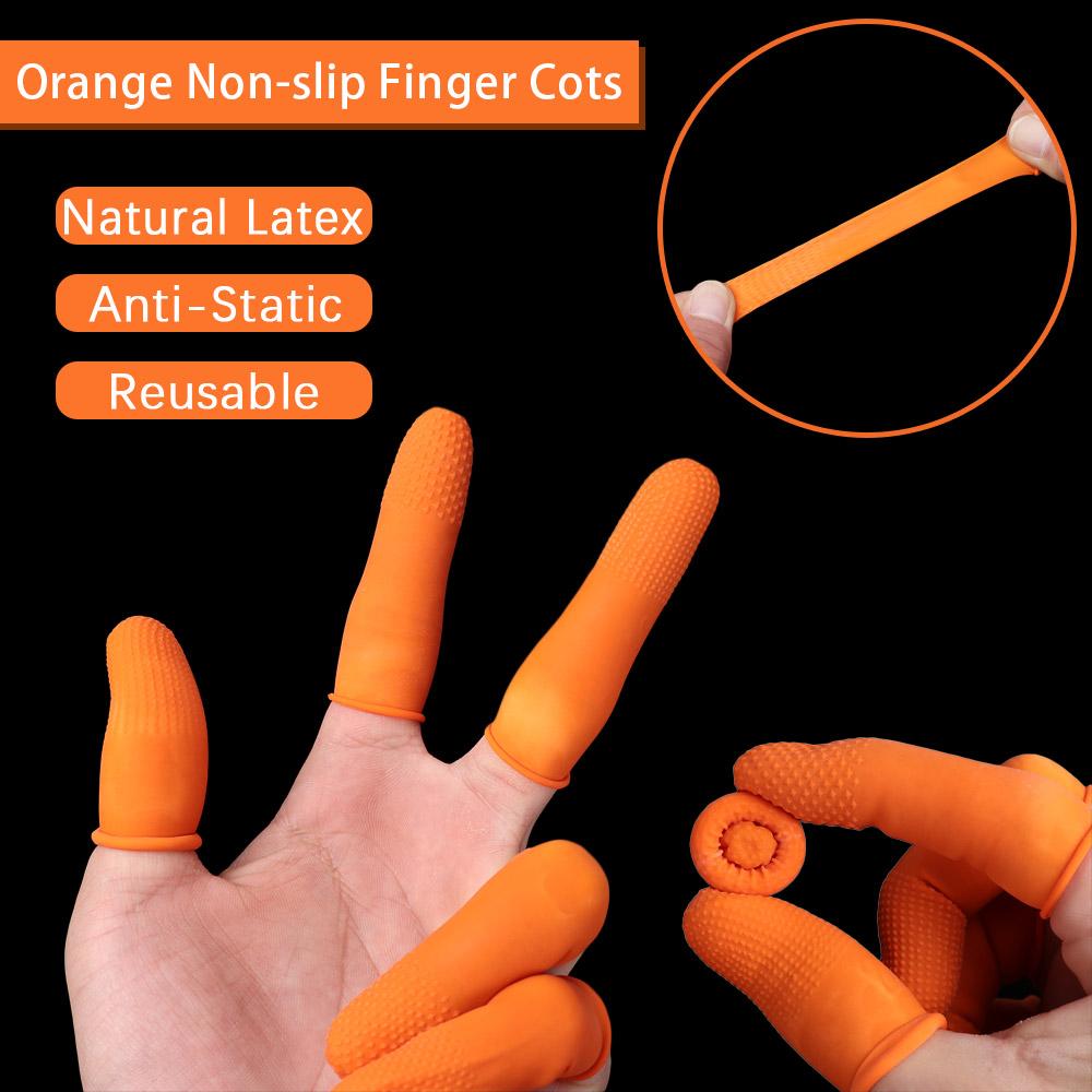Nail Art Natural - 100 Stück wieder verwendbare Finger abdeckung