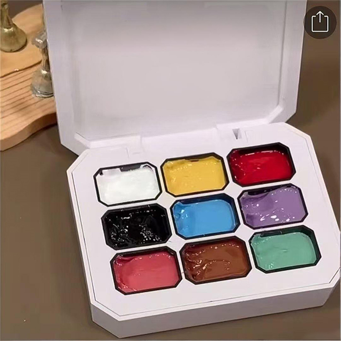 1 Stück 9 Farben Patting Paint – Nail Art Painting Bewertung und Preis