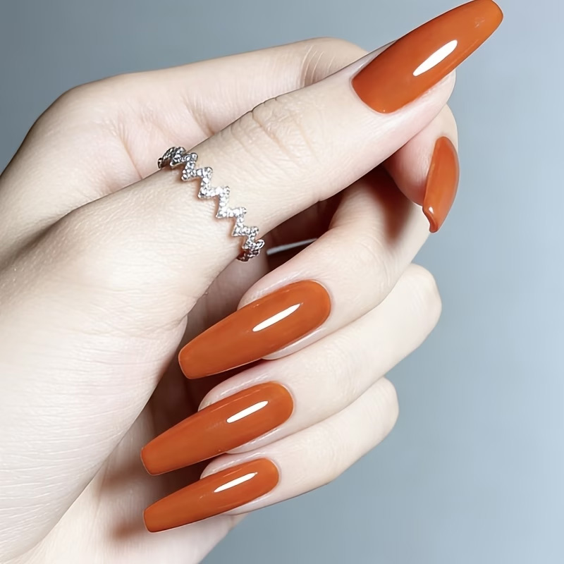 Karamell-Orange Nagelstärkungs – Nail Art Natural Bewertung und Preis