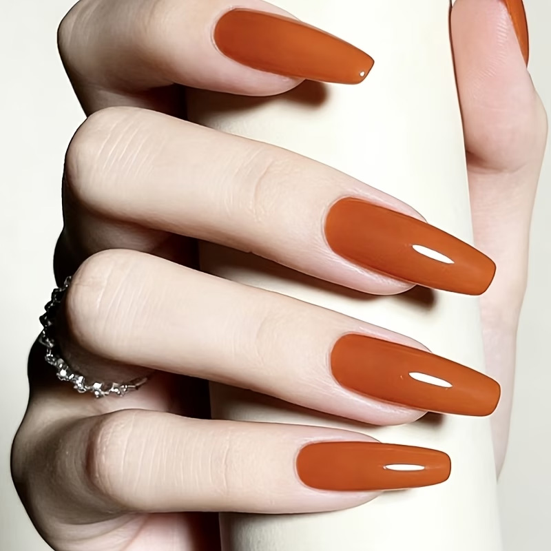 Karamell-Orange Nagelstärkungs – Nail Art Natural Bewertung und Preis