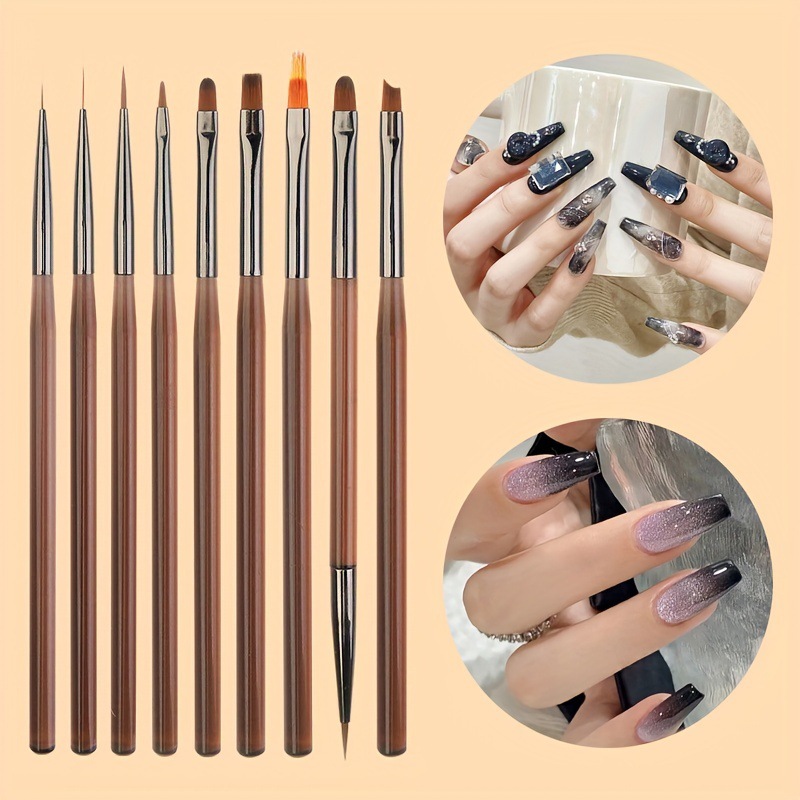 9 stücke Professionelle Nail a – Nail Art Full Color Bewertung und Preis