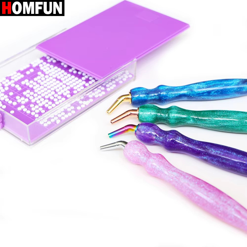 Homfun 5d Diamant Mal stift Se – Nail Art Full Color Bewertung und Preis