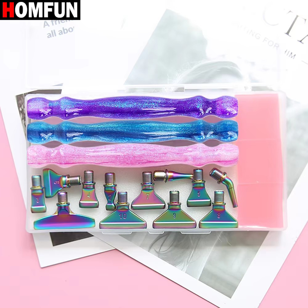 Homfun 5d Diamant Mal stift Se – Nail Art Full Color Bewertung und Preis