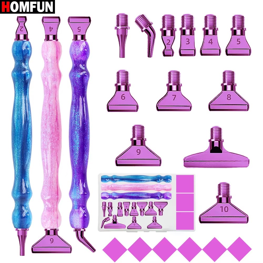Homfun 5d Diamant Mal stift Se – Nail Art Full Color Bewertung und Preis