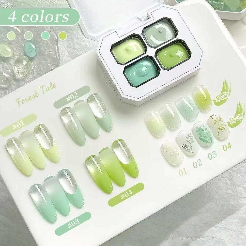 1 Frühlings- und Sommer-Vier-G – Nail Art Painting Bewertung und Preis