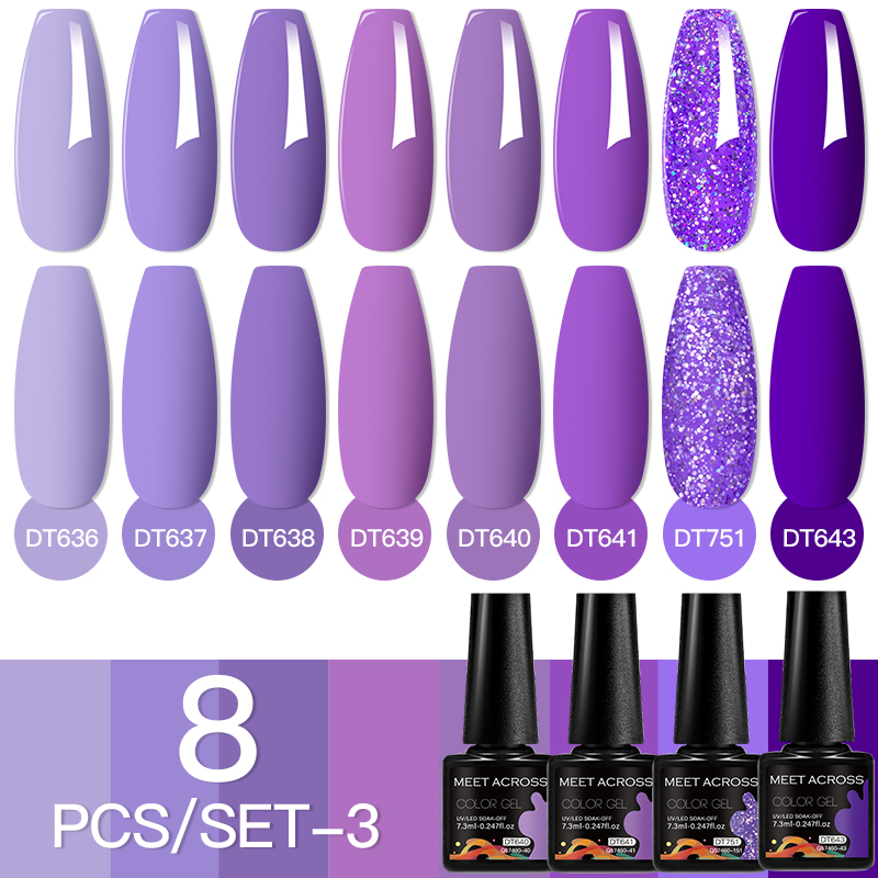 Treffen Sie sich über 8 teile/ – Nail Art Full Color Bewertung und Preis