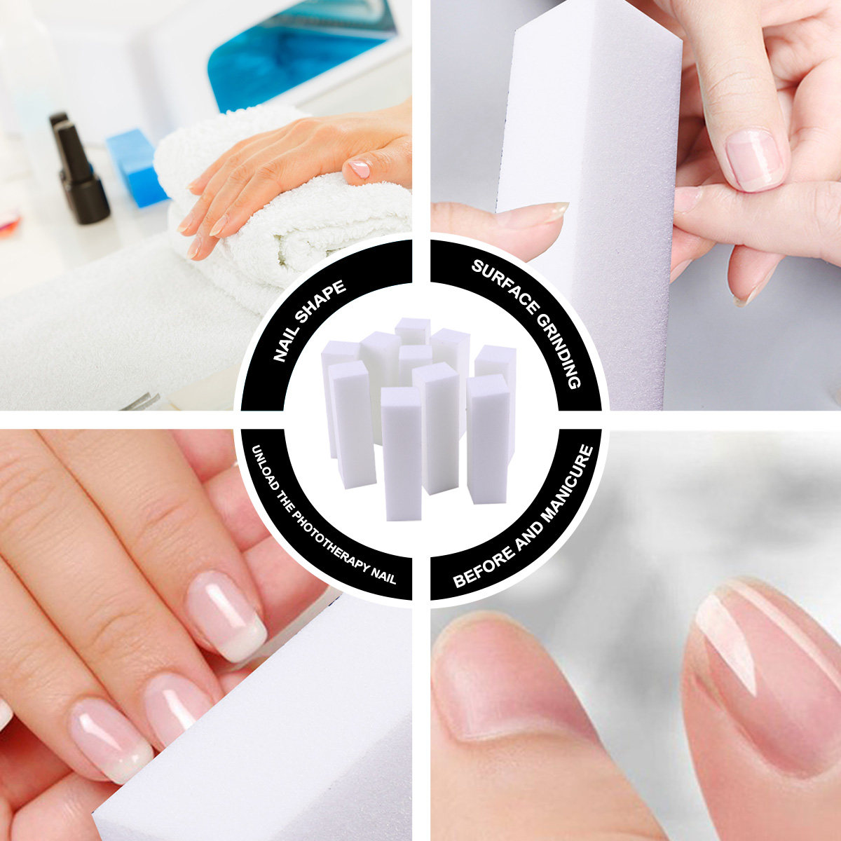 10 Stück Vierseitige Nagelfeil – Nail Art Natural Bewertung und Preis