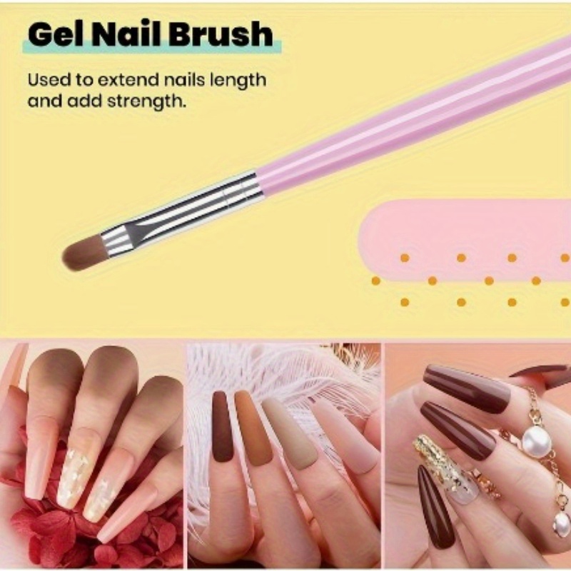 6-teiliges Nagelkunst-Pinselse – Nail Art Full Color Bewertung und Preis