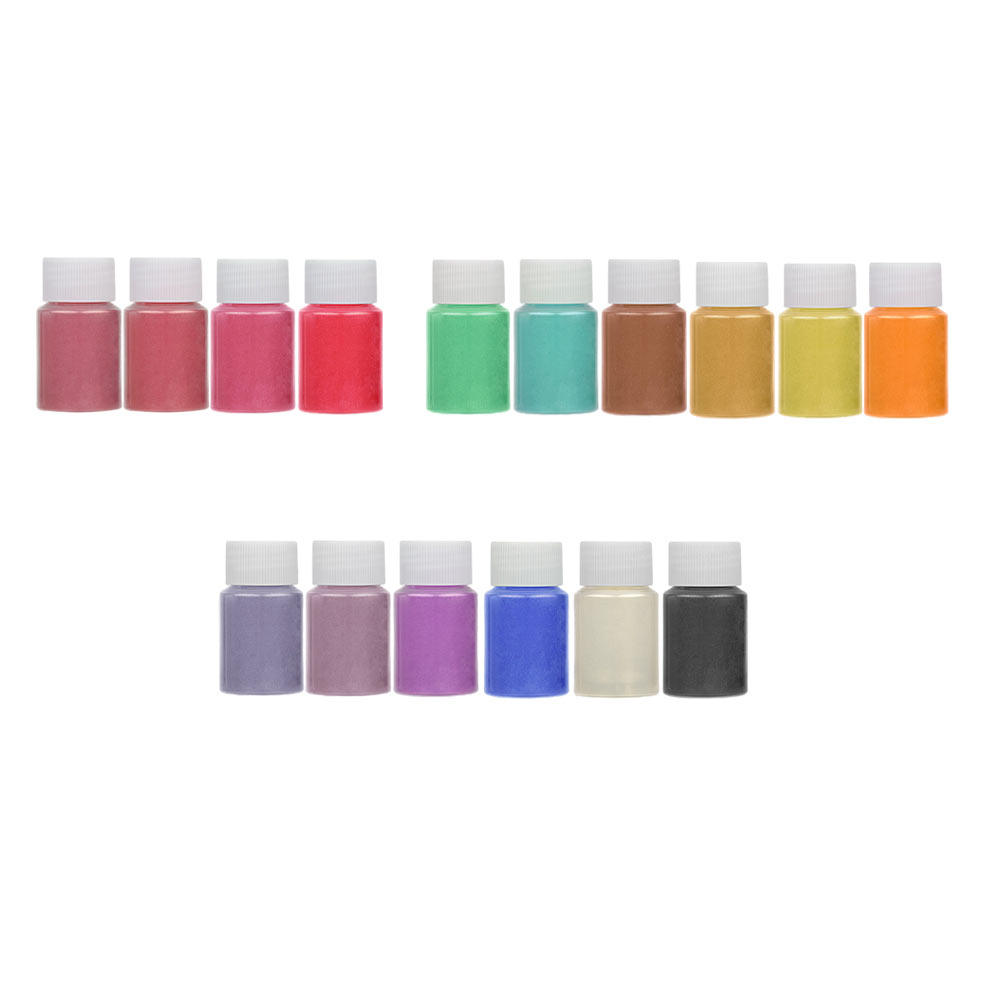 16 Farben Perlglanz-Pigmentpul – Nail Art Painting Bewertung und Preis