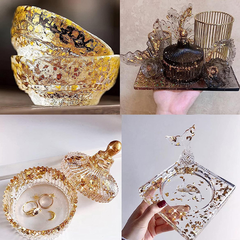 200 Stück Goldene Blattfolien, – Nail Art Painting Bewertung und Preis