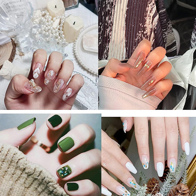 200 Stück Goldene Blattfolien, – Nail Art Painting Bewertung und Preis