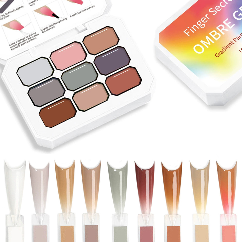 9-Farben Farbverlauf Malgel fü – Nail Art Painting Bewertung und Preis