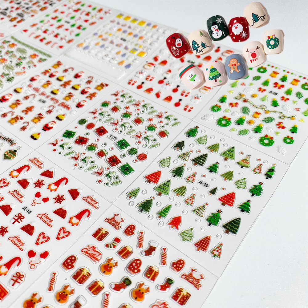 30 Blatt Weihnachts-Nagelkunst – Nail Art Xmas Bewertung und Preis