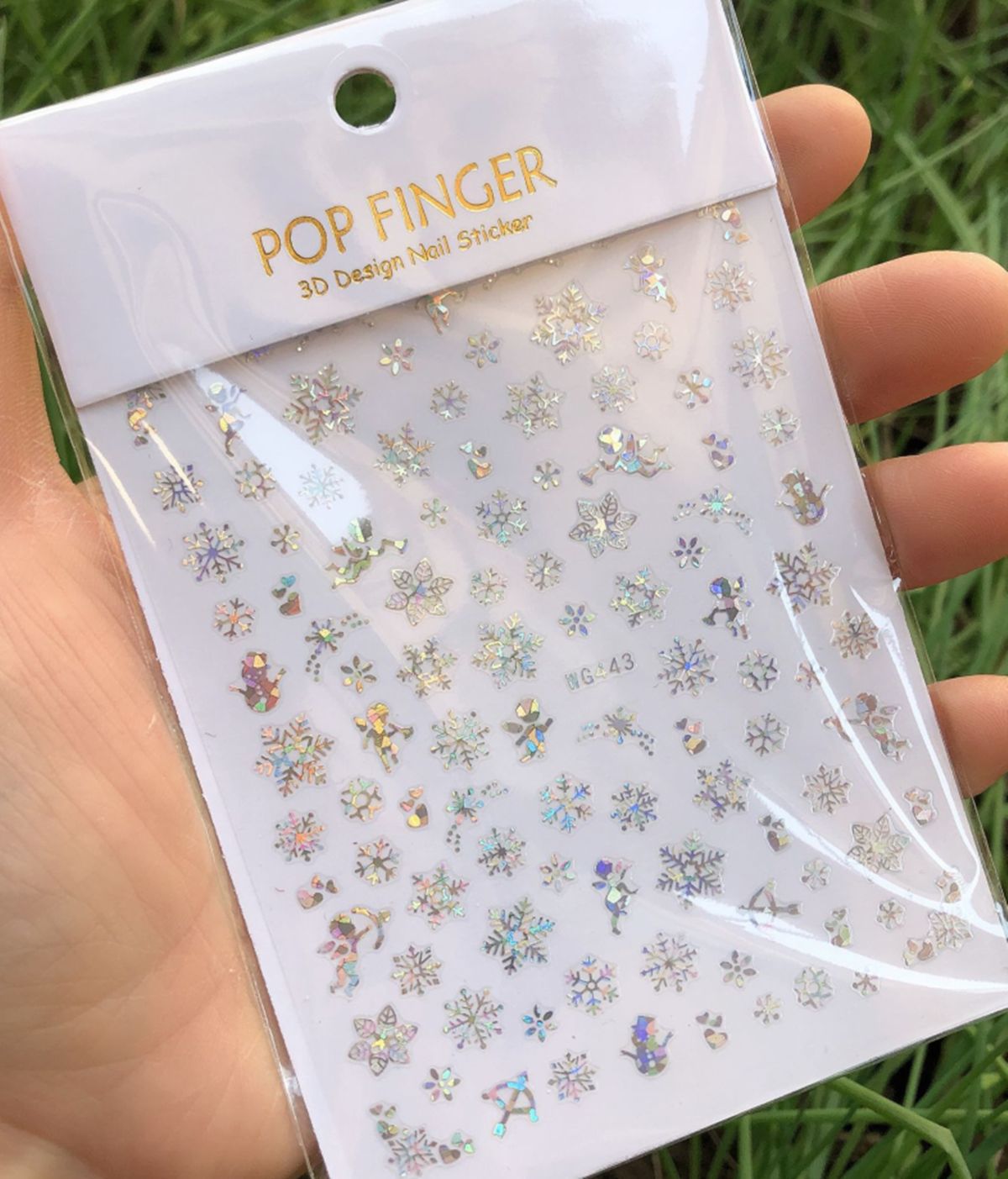 Holographics Silber Schneefloc – Nail Art Xmas Bewertung und Preis