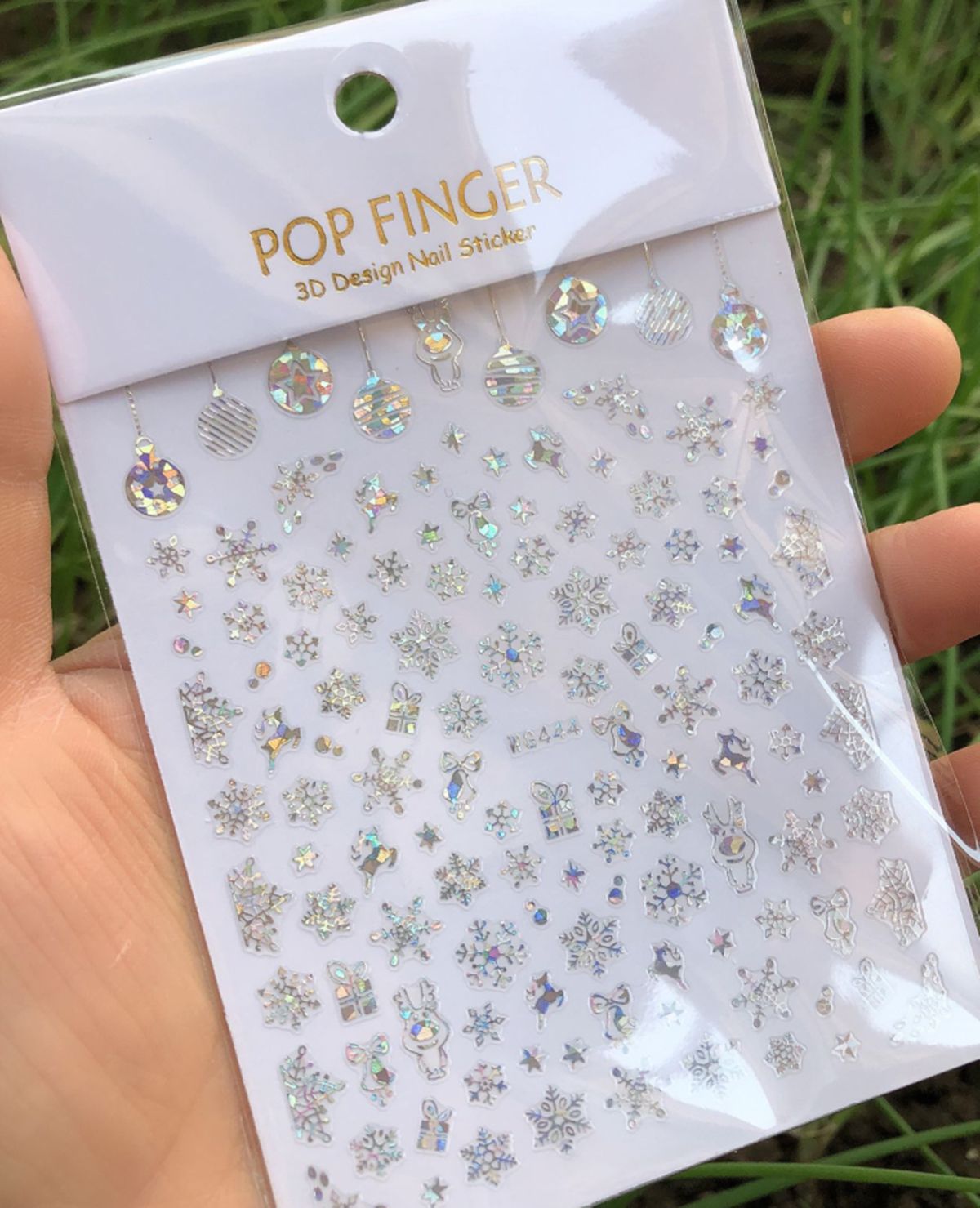 Holographics Silber Schneefloc – Nail Art Xmas Bewertung und Preis