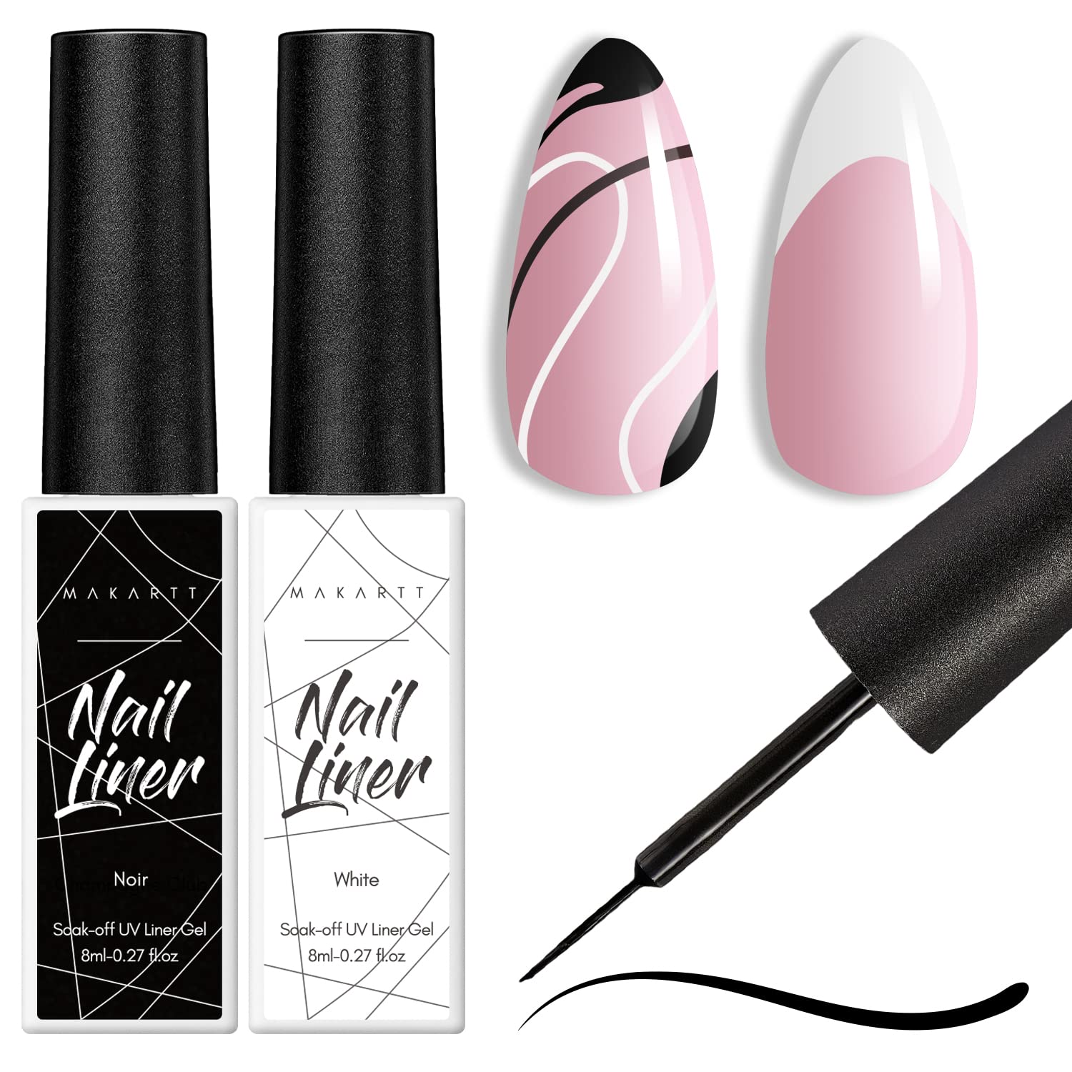 Makart Gel Nagellack Liner Set – Nail Art Full Color Bewertung und Preis